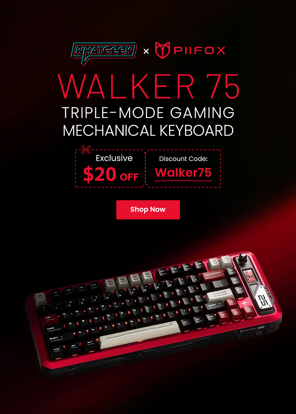 PIIFOX Walker 75 Keyboard